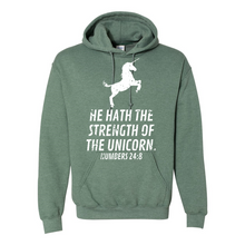 Load image into Gallery viewer, Strength of Unicorn Sweatshirt