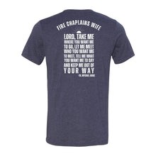 Load image into Gallery viewer, Fire Chaplain's Wife Unisex Short Sleeve Jersey Tee
