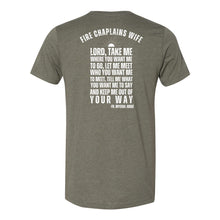 Load image into Gallery viewer, Fire Chaplain's Wife Unisex Short Sleeve Jersey Tee
