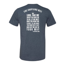 Load image into Gallery viewer, Fire Chaplain's Wife Unisex Short Sleeve Jersey Tee
