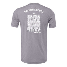 Load image into Gallery viewer, Fire Chaplain's Wife Unisex Short Sleeve Jersey Tee
