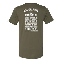 Load image into Gallery viewer, Fire Chaplain Unisex Short Sleeve Jersey Tee
