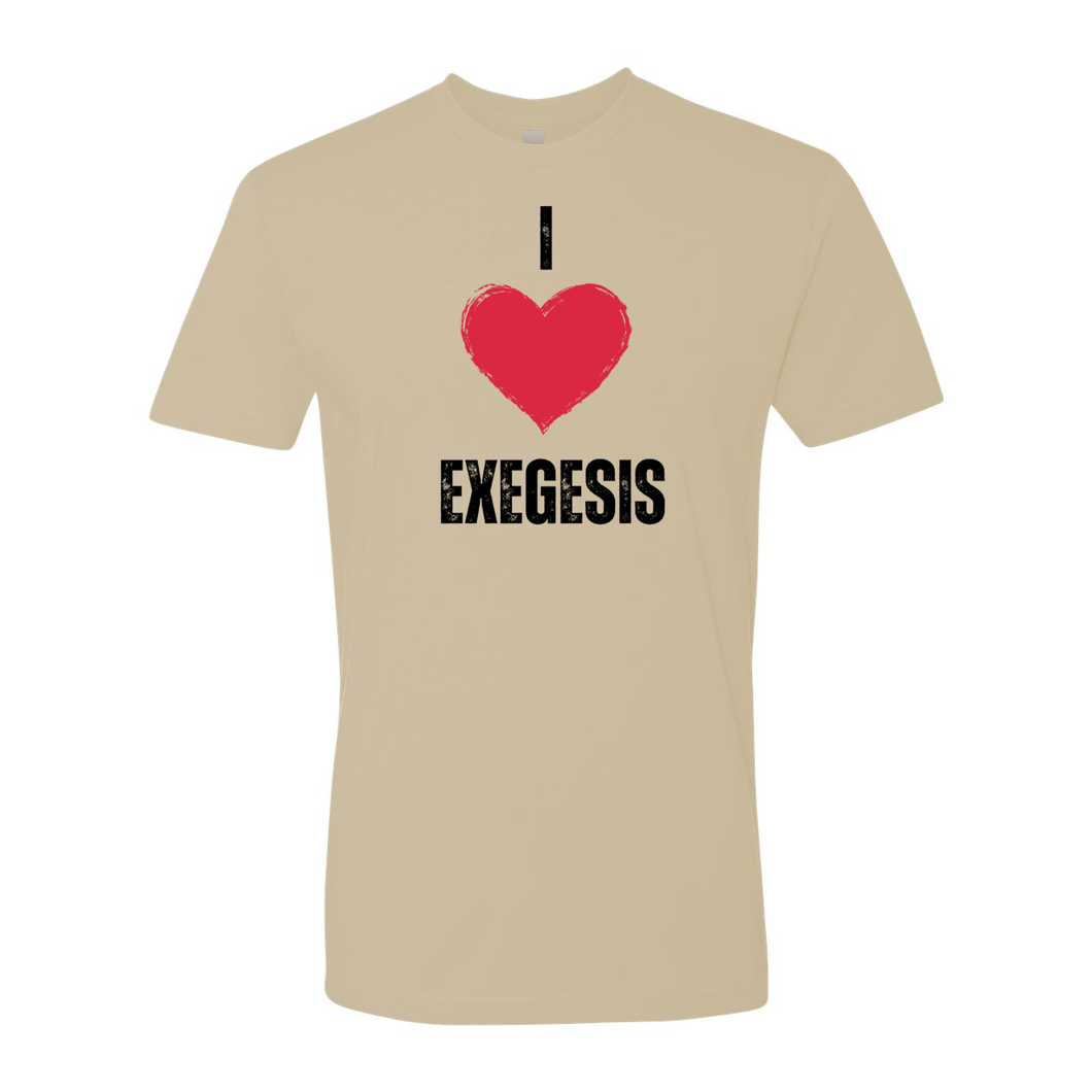 I love exegesis